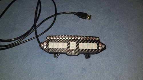 Fi-Tech, custom Leo Bodnar SLi-F1 with real carbon fiber front plat...