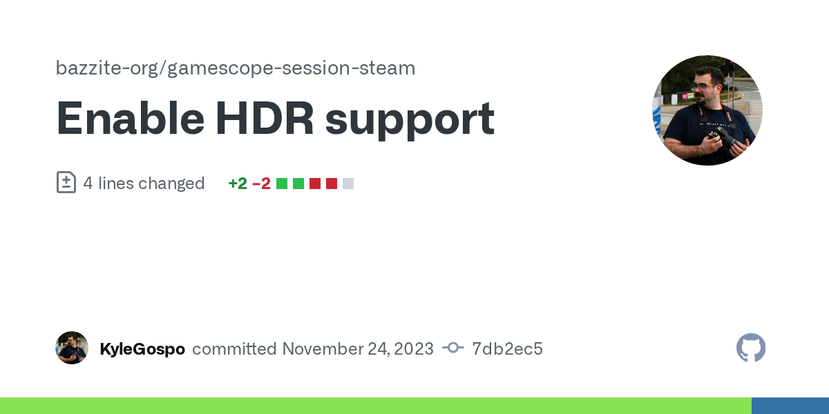 Enable HDR support · KyleGospo/gamescope-session-steam@7db2ec5