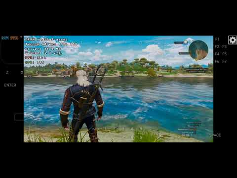 Red Magic 9 Pro+ /The Witcher 3 v4.04 (next-gen) /Box64 + Wine 9.1 ...