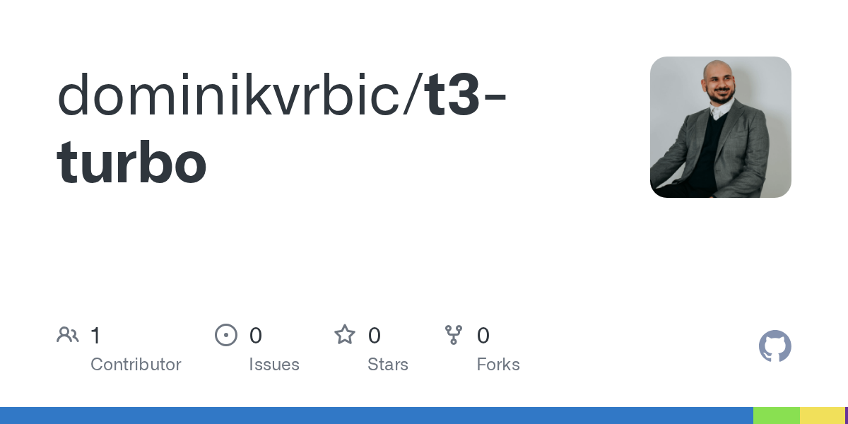 GitHub - dominikvrbic/t3-turbo