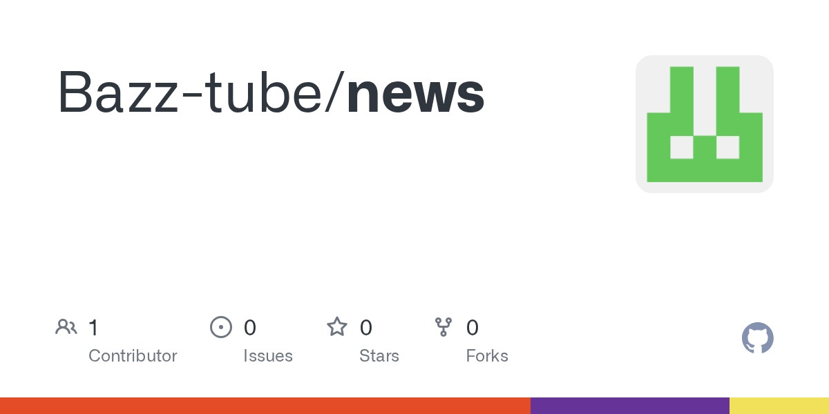 GitHub - Bazz-tube/news