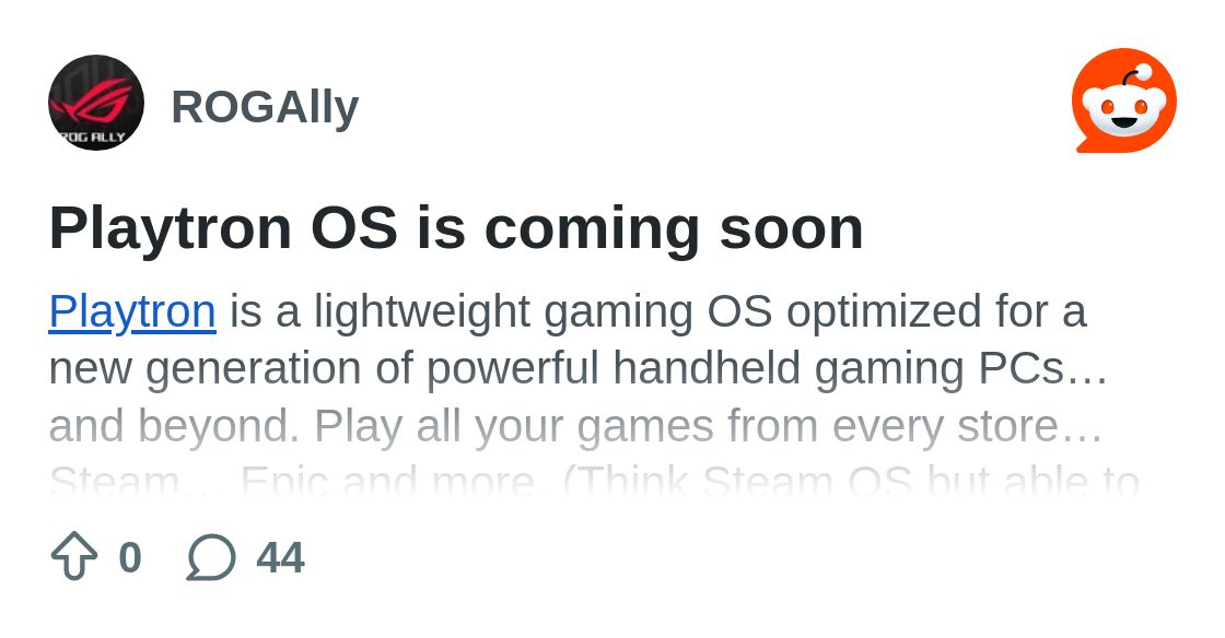 From the ROGAlly community on Reddit