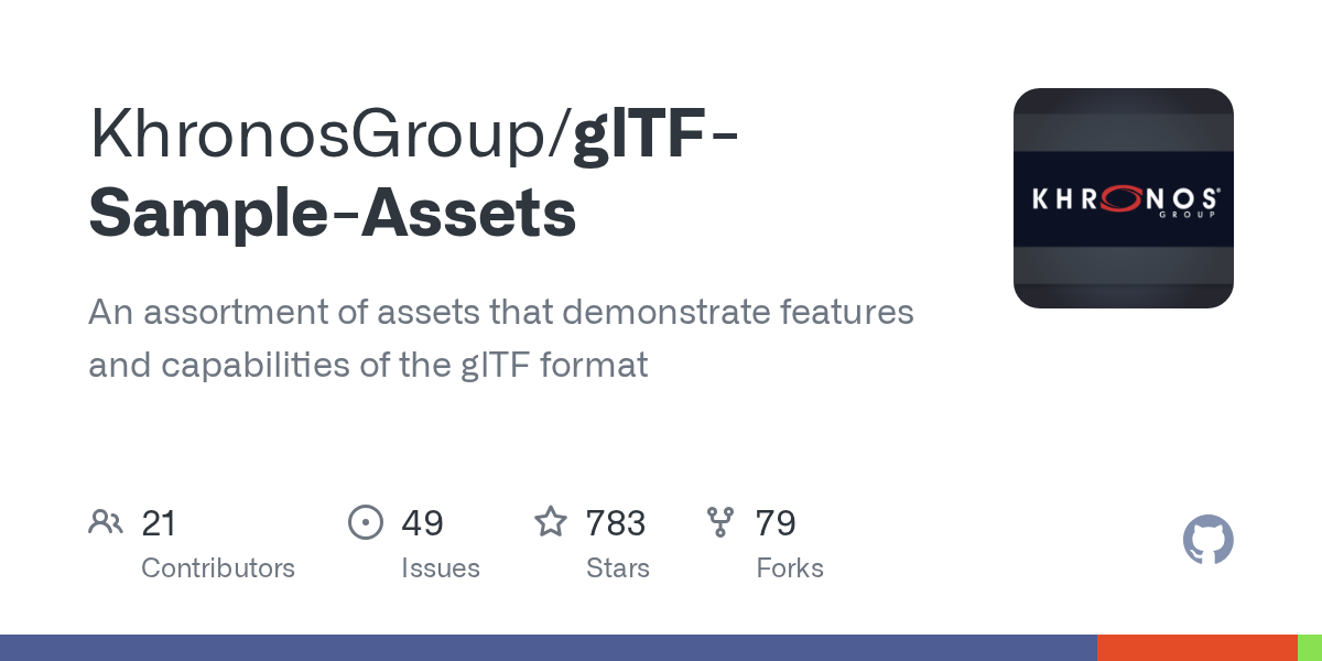 GitHub - KhronosGroup/glTF-Sample-Assets: To store all models and o...