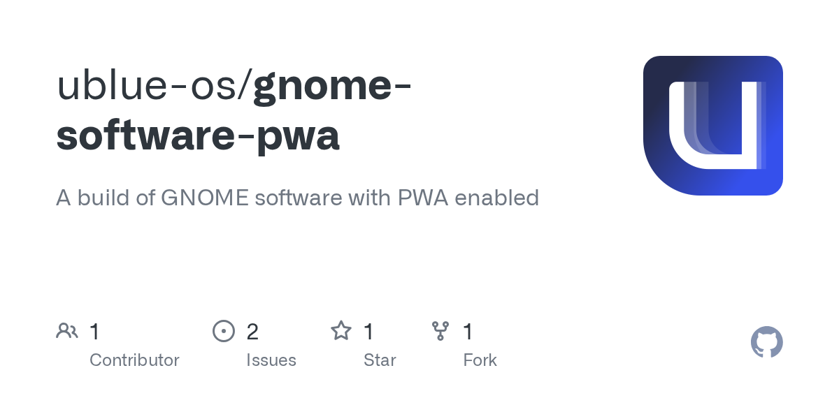 GitHub - ublue-os/gnome-software-pwa: A build of GNOME software wit...