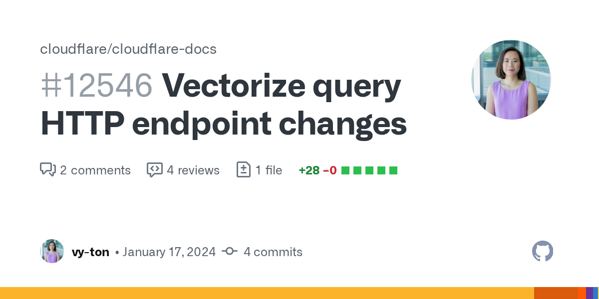 Vectorize query HTTP endpoint changes by vy-ton · Pull Request #125...