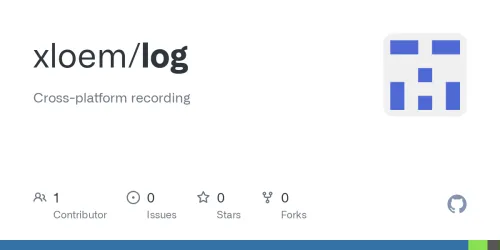 GitHub - xloem/log: Cross-platform recording