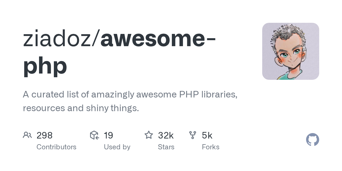 GitHub - ziadoz/awesome-php: A curated list of amazingly awesome PH...