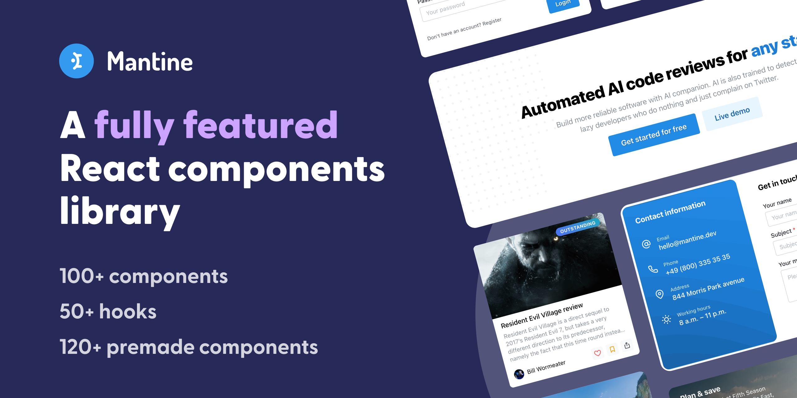Version v7.0.0 | Mantine
