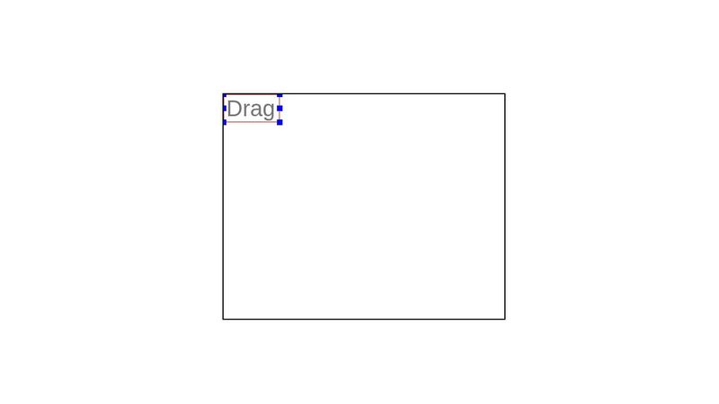 Dragabble input box