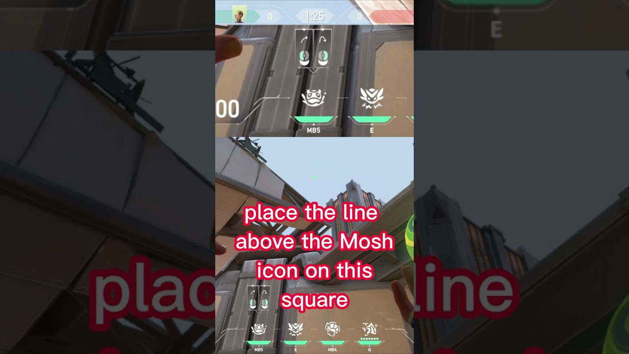 EASY GEKKO LINE UP FRACTURE A MAIN #valorantlineup #valoranttips #v...