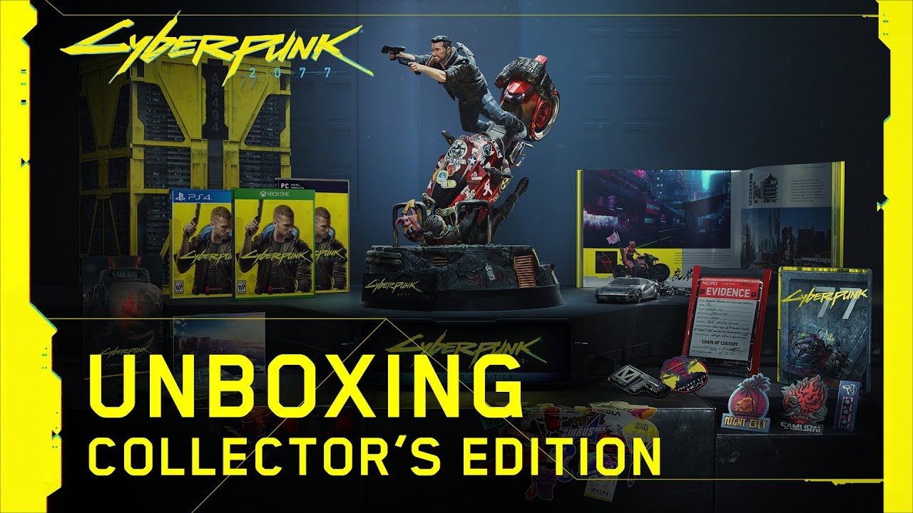 Pin by PCGamesplay1 on Gaming Cyberpunk 2077, Unboxing