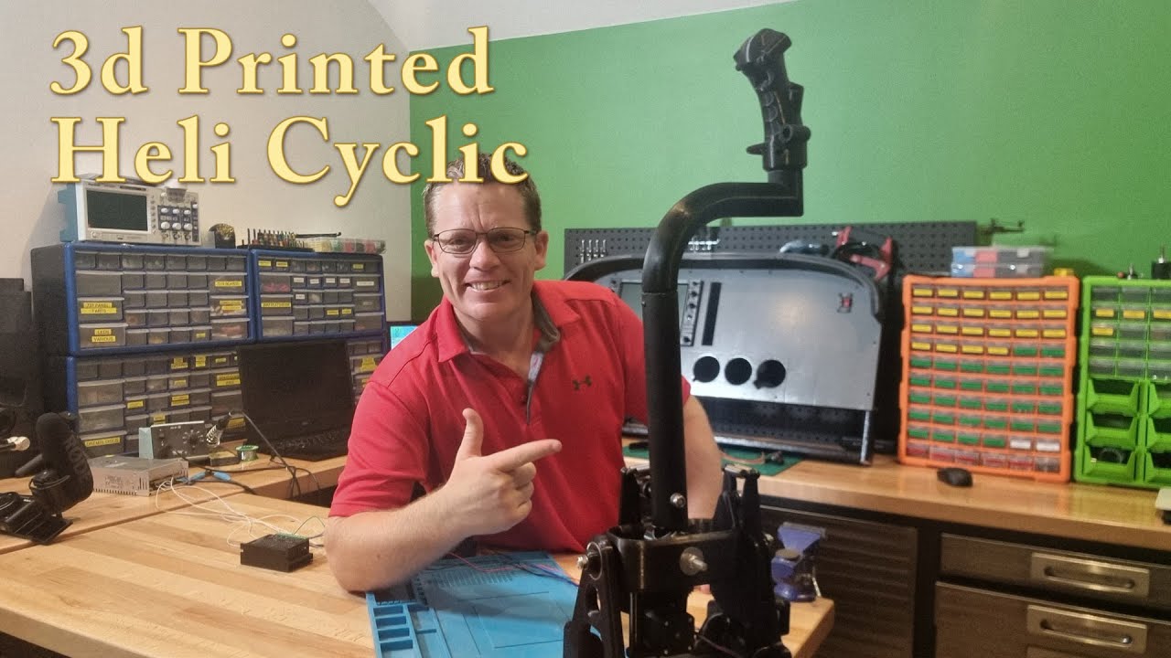 Creating & Prototyping a 3D printed fully functional Helicopter cyc...