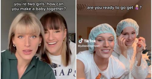 This Lesbian Couple Is Sharing Their Pregnancy Journey on TikTok, a...