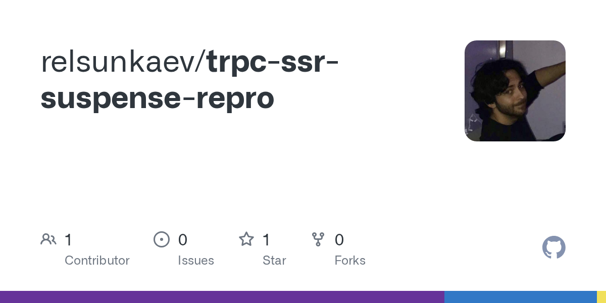 GitHub - relsunkaev/trpc-ssr-suspense-repro