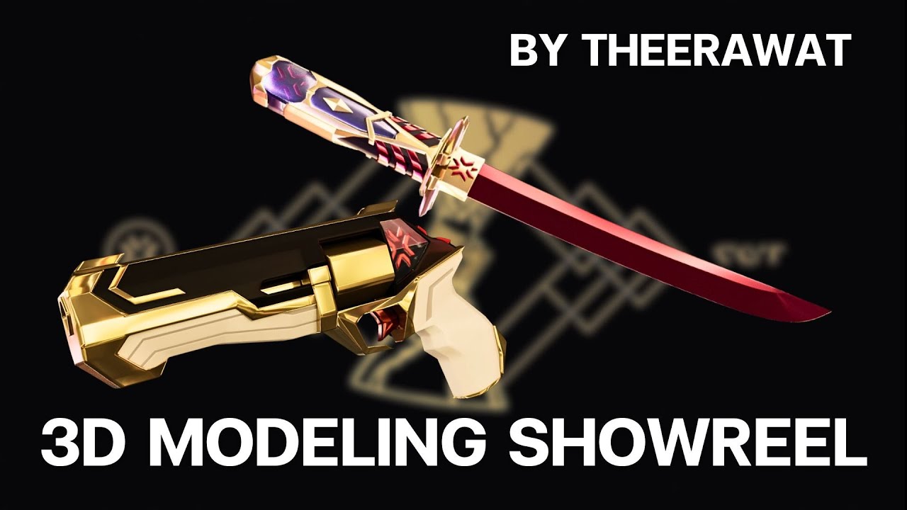 3D Modeling Showreel by Theerawat