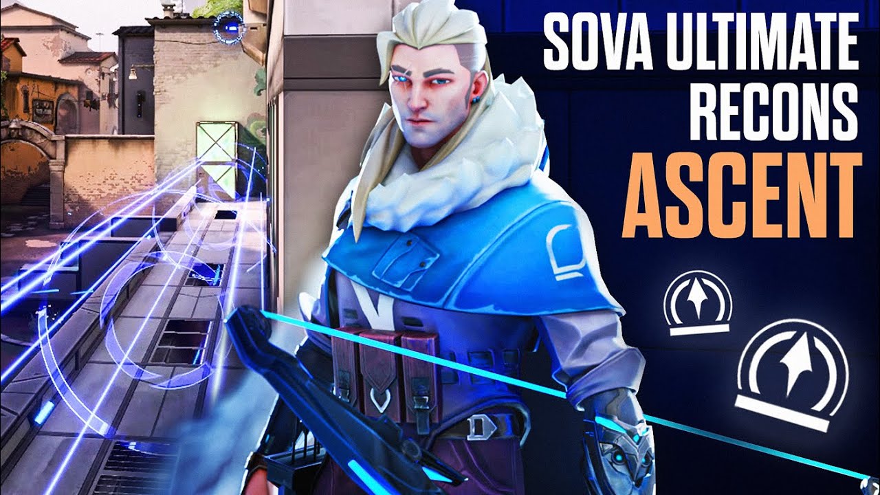 Ascent - Top 10 Ultimate Sova Recon Lineups | VALORANT