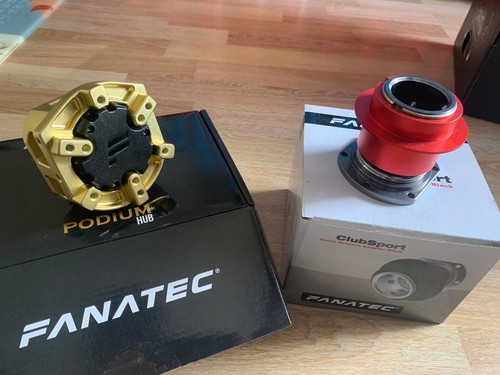 Fanatec Podiumhub gebraucht mit QR und OVP  | eBay