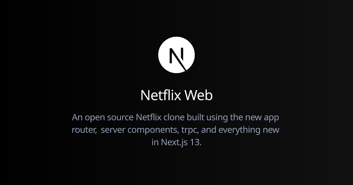 Netflix Web